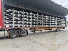 17.5 m x2.9 m 2 box body semi-trailer - фото 1