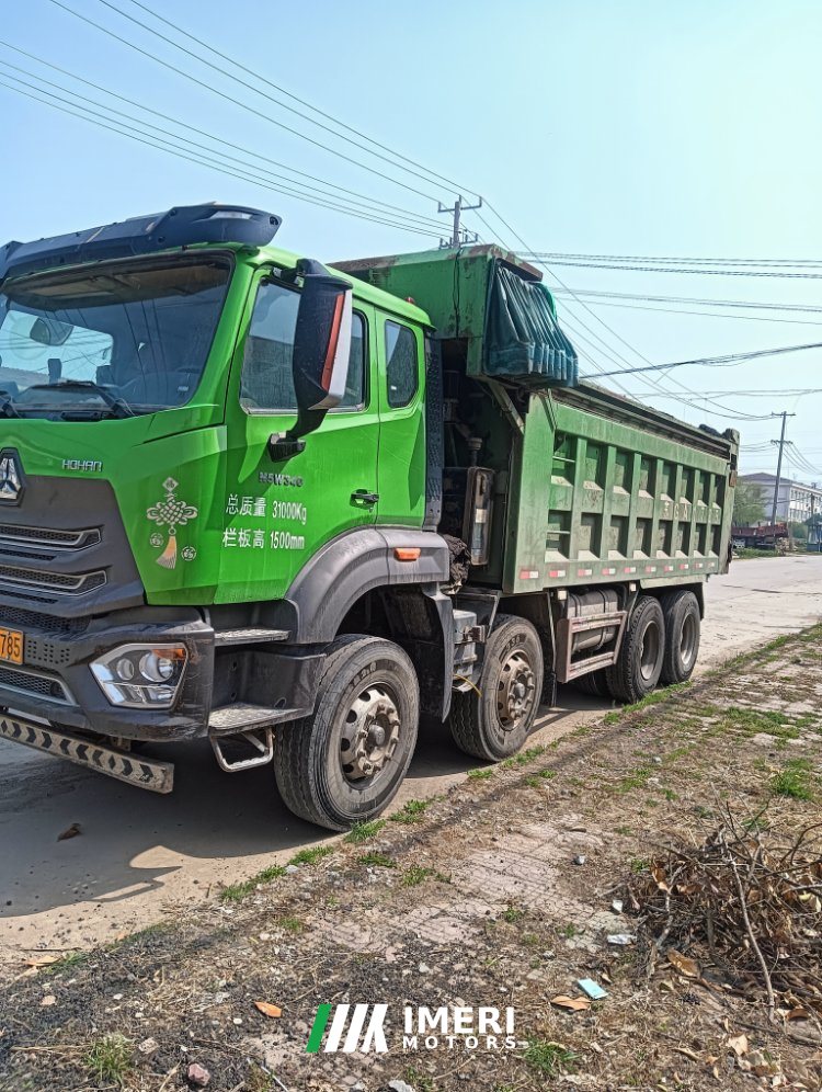 Sinotruk Hohan J5G 340 hp 8X4 6 m - грузовик из Китая