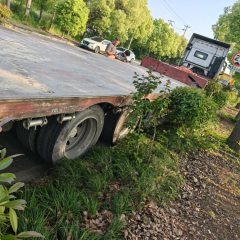 13.75 m x3 m 3 flatbed semi-trailer - фото 3