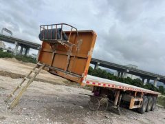 10500.00 m x2550 m flatbed semi-trailer - фото 3