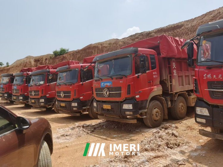 2023 Dongfeng Tianlong KC 350 hp 8X4 7.6 m