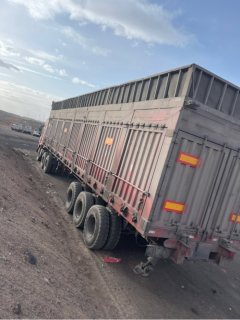 14.6 m x2.85 m 3 semi-trailer - фото 1