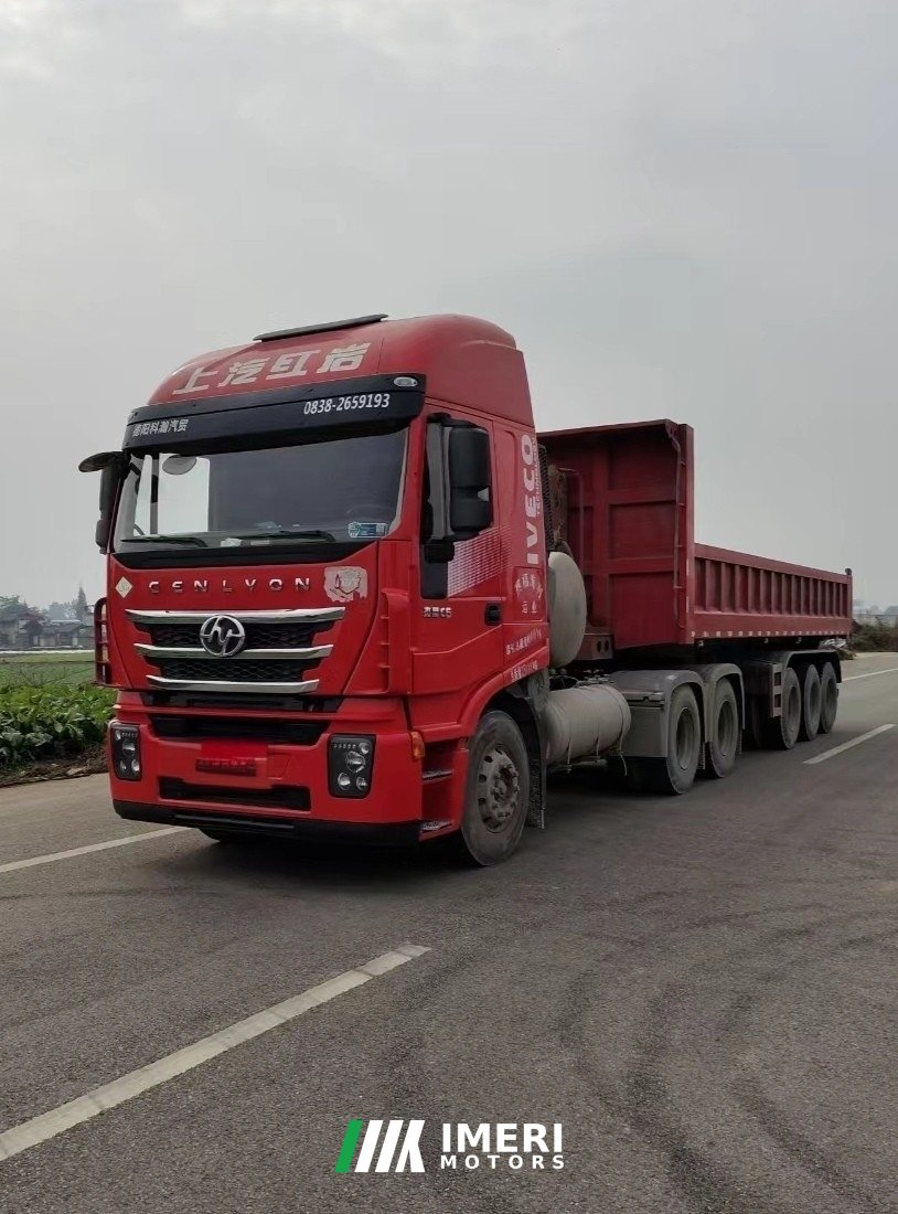 SAIC Hongyan Genlyon 440 hp 6X4 - грузовик из Китая