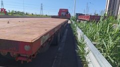 17.5 m x3 m 3 flatbed semi-trailer - фото 2