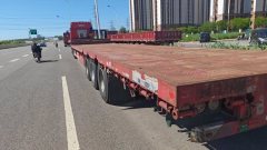 17.5 m x3 m 3 flatbed semi-trailer - фото 3