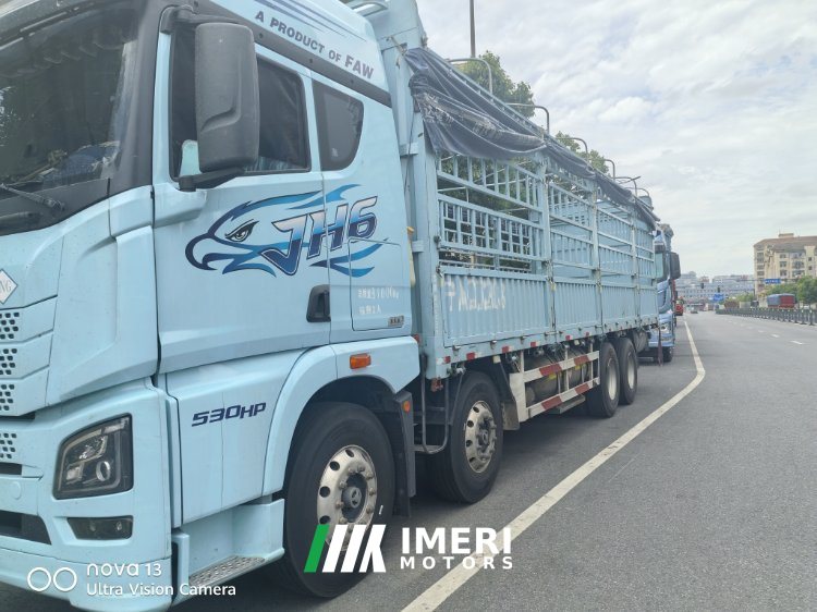 2024 FAW Jiefang JH6 530 hp 8X4 9.4 m