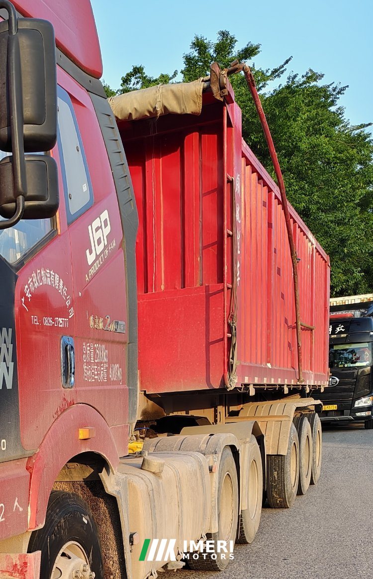 8 m x2.55 m 3 semi-trailer - грузовик из Китая