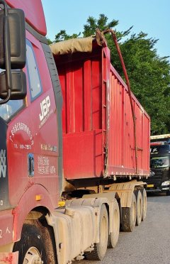 8 m x2.55 m 3 semi-trailer - фото 1