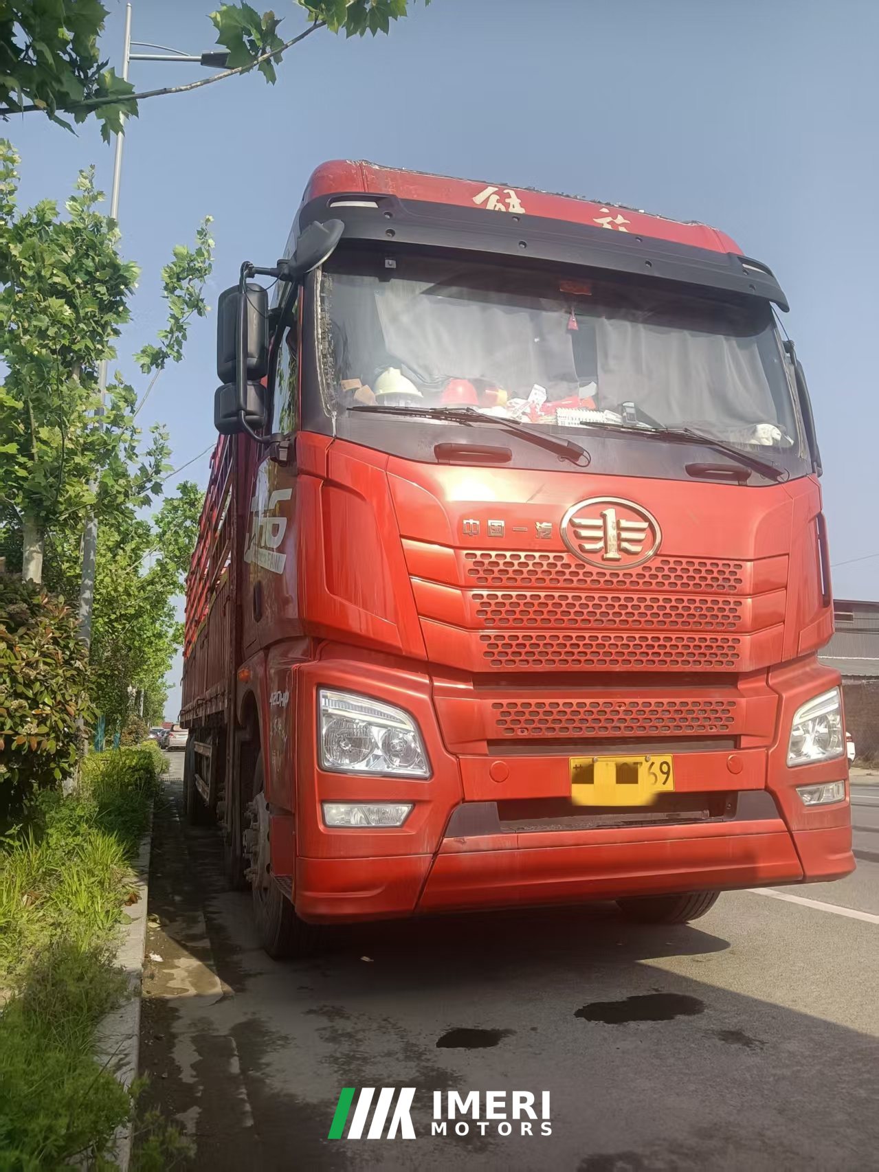 2019 FAW Jiefang JH6 420 hp 8X4 9.5 m