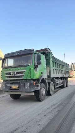 SAIC Hongyan Genlyon 450 hp 8X4 8 m - фото 2