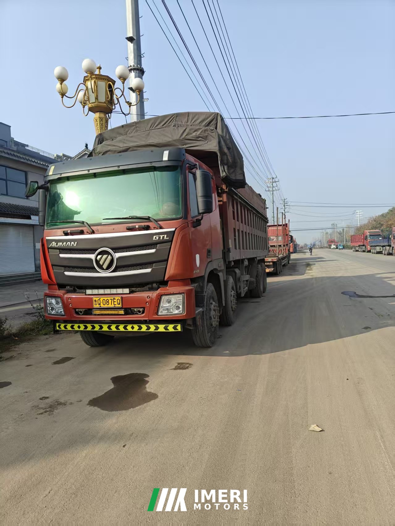 2018 Foton Auman GTL 430 hp 8X4 8.2 m