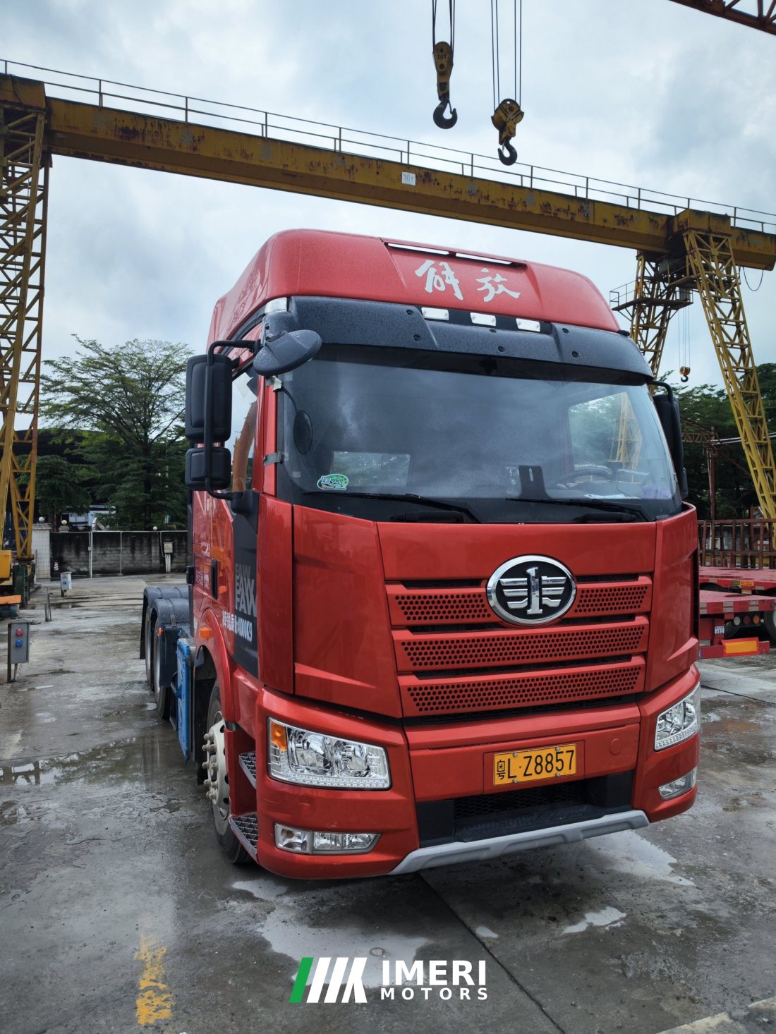 13750.00 m x3000 m 3 flatbed semi-trailer - грузовик из Китая