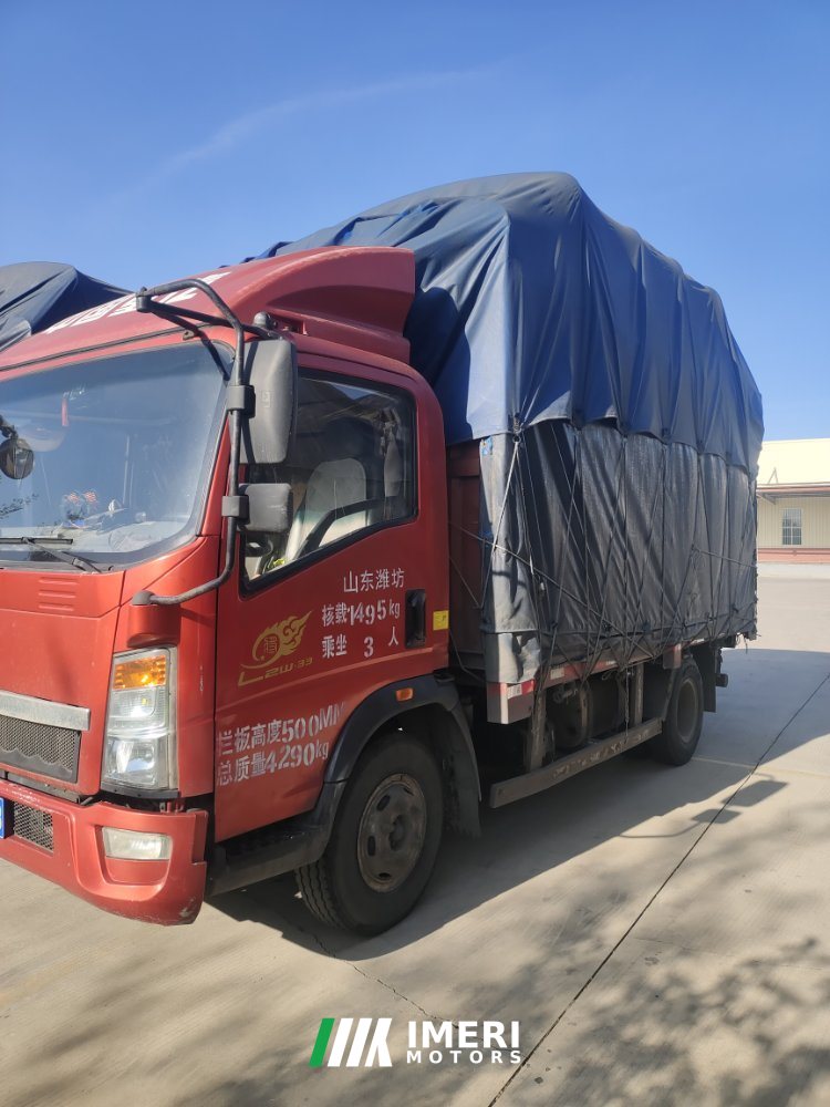 2018 SINOTRUK HOWO Light Duty Truck Hanjiang 156 hp 4X2 4.15 m