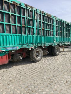 13 m x2.55 m 3 stake body semi-trailer - фото 1