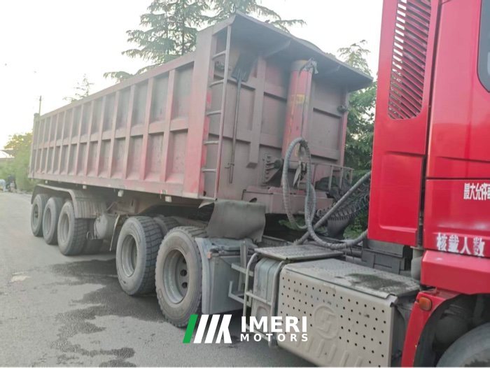 9 m x2.55 m 3 semi-trailer - грузовик из Китая