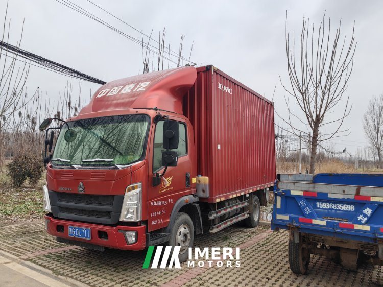 2019 SINOTRUK HOWO Light Duty Truck Hanjiang 156 hp 4X2 4.15 m