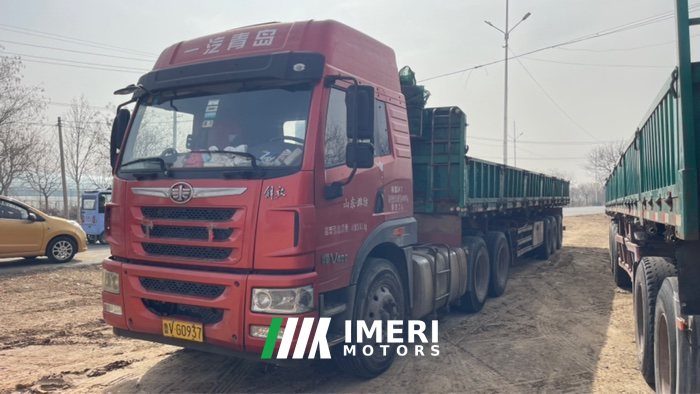 2018 FAW Jiefang Han V 400 hp 6X4