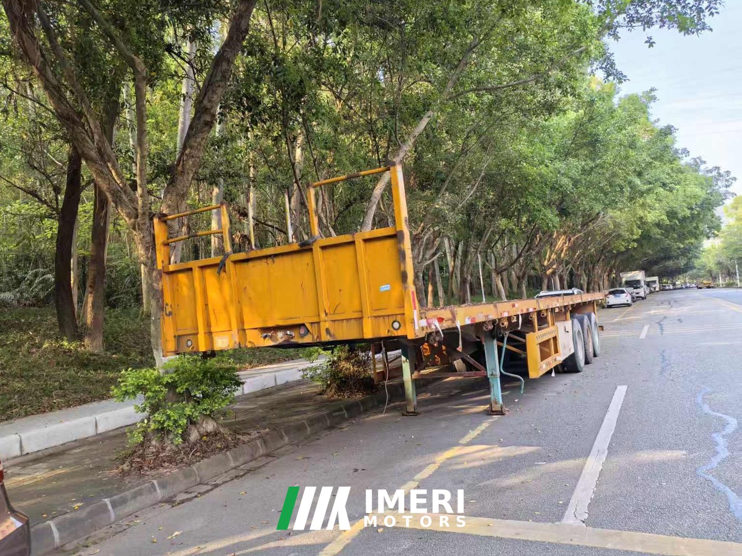 2020 13 m x2.4 m 3 flatbed semi-trailer