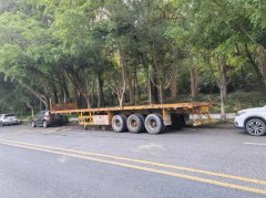 13 m x2.4 m 3 flatbed semi-trailer - фото 4
