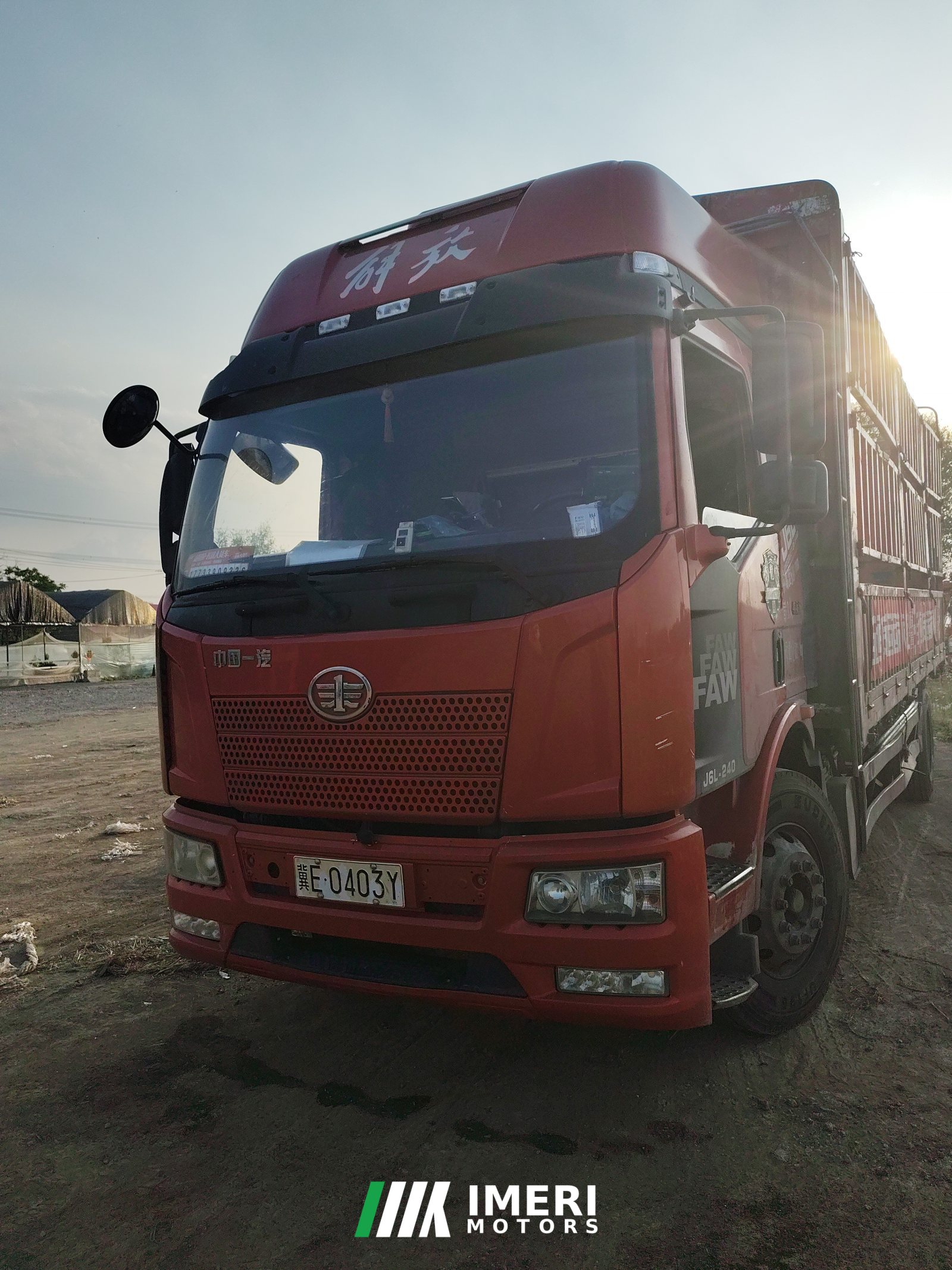 2019 FAW Jiefang J6L 240 hp 6X2 6.8 m