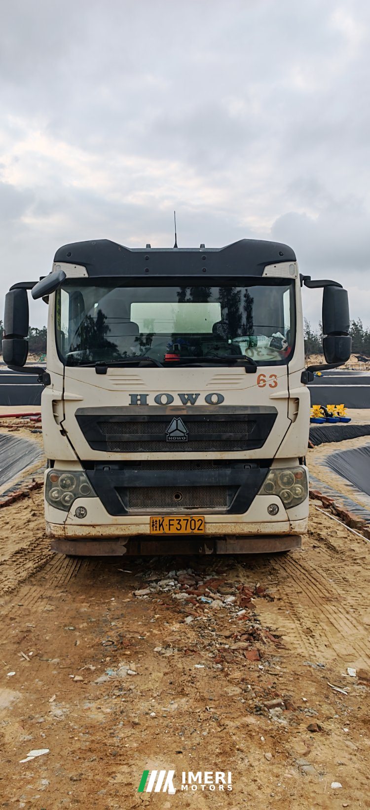 Sinotruk HOWO T5G 340 hp 8X4 - грузовик из Китая