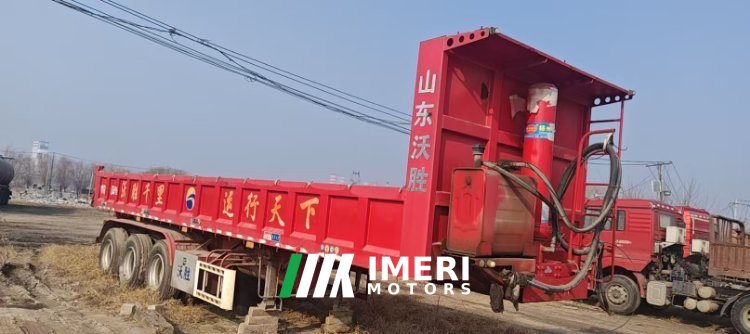 10 m x2.5 m 2 semi-trailer - грузовик из Китая