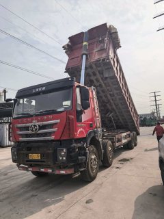 SAIC Hongyan Genlyon 450 hp 8X4 8.8 m - фото 1