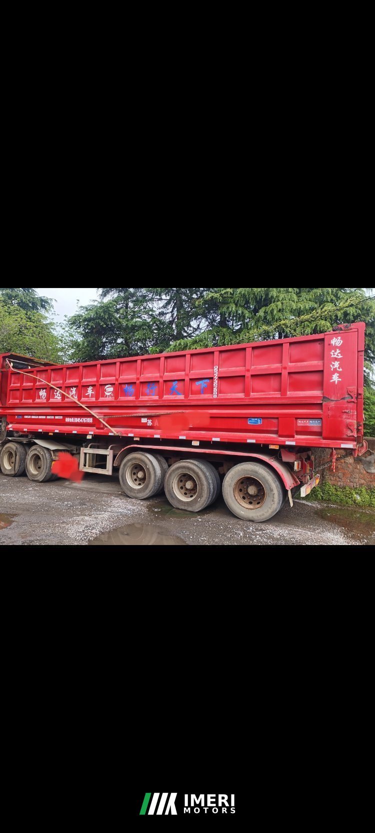 10 m x2.35 m 3 semi-trailer - грузовик из Китая