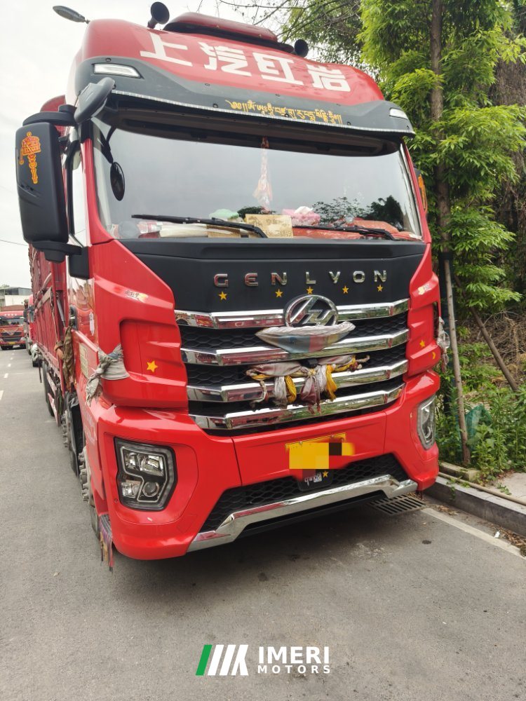 2024 SAIC Hongyan Genlyon 460 hp 8X4 9.6 m