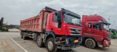 SAIC Hongyan Genlyon 450 hp 8X4 8.6 m - фото 3