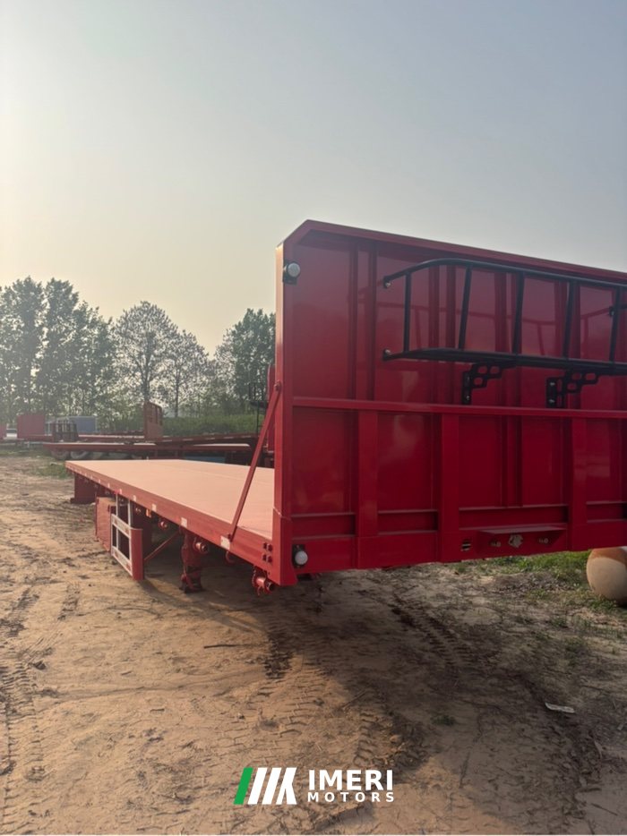 13 m x2.55 m 3 flatbed semi-trailer - грузовик из Китая