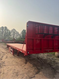 13 m x2.55 m 3 flatbed semi-trailer - фото 1