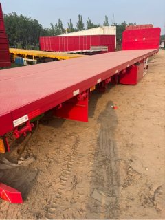 13 m x2.55 m 3 flatbed semi-trailer - фото 3
