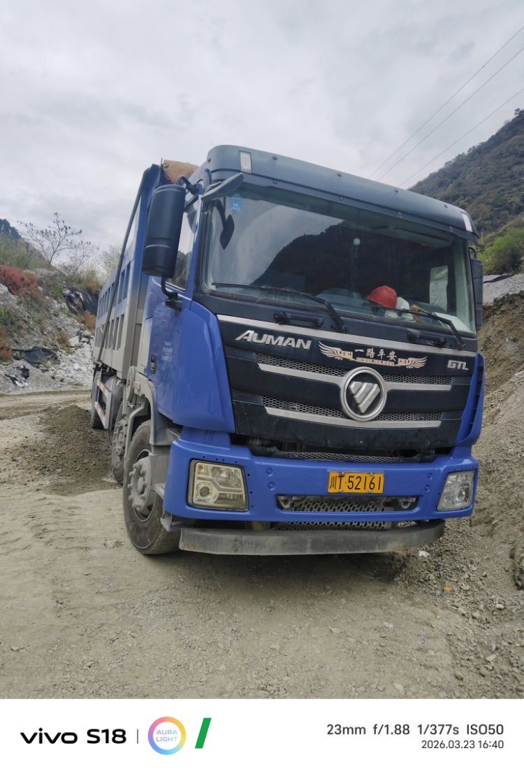 Foton Auman GTL 460 hp 8X4 7.4 m - грузовик из Китая