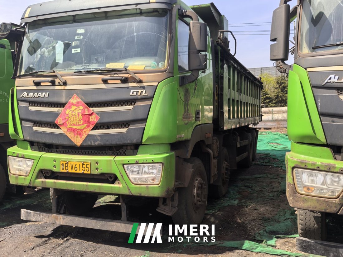 Foton Auman GTL 490 hp 8X4 7.6 m - грузовик из Китая