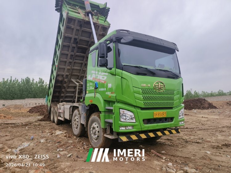 2020 FAW Jiefang JH6 400 hp 8X4 7.4 m