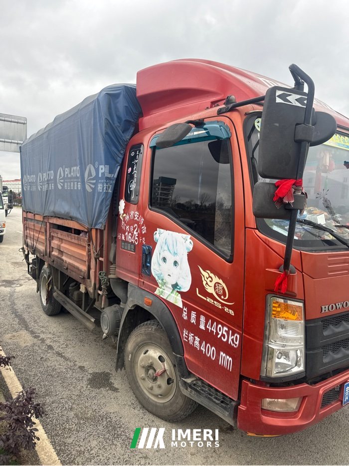 SINOTRUK HOWO Light Duty Truck Hanjiang 116 hp 4X2 3.4 m - грузовик из Китая