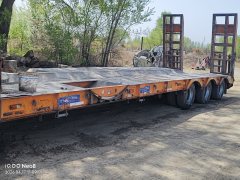 12.5 m x3 m 3 flatbed semi-trailer - фото 2