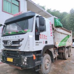 SAIC Hongyan Genlyon 350 hp 6X4 5.4 m - фото 1