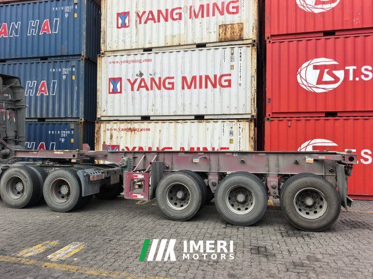 8.5 m x2.55 m 3 semi-trailer - грузовик из Китая