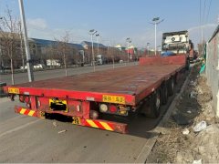 13.75 m x3 m 3 flatbed semi-trailer - фото 2