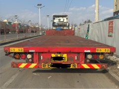 13.75 m x3 m 3 flatbed semi-trailer - фото 3