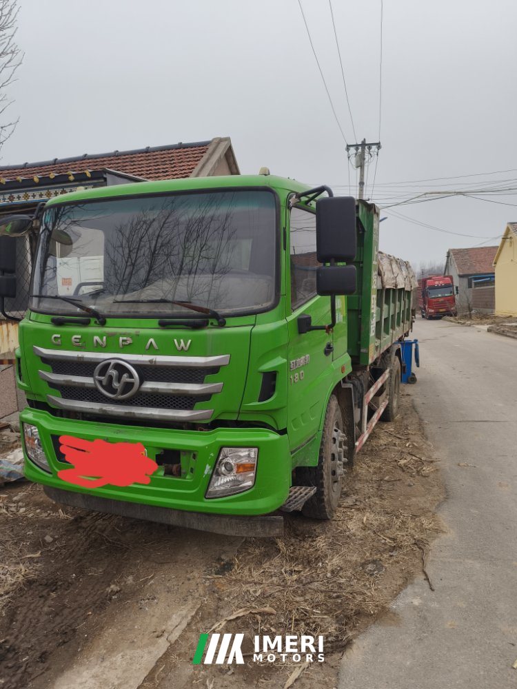 2021 SAIC Hongyan 180 hp 4X2 4.5 m