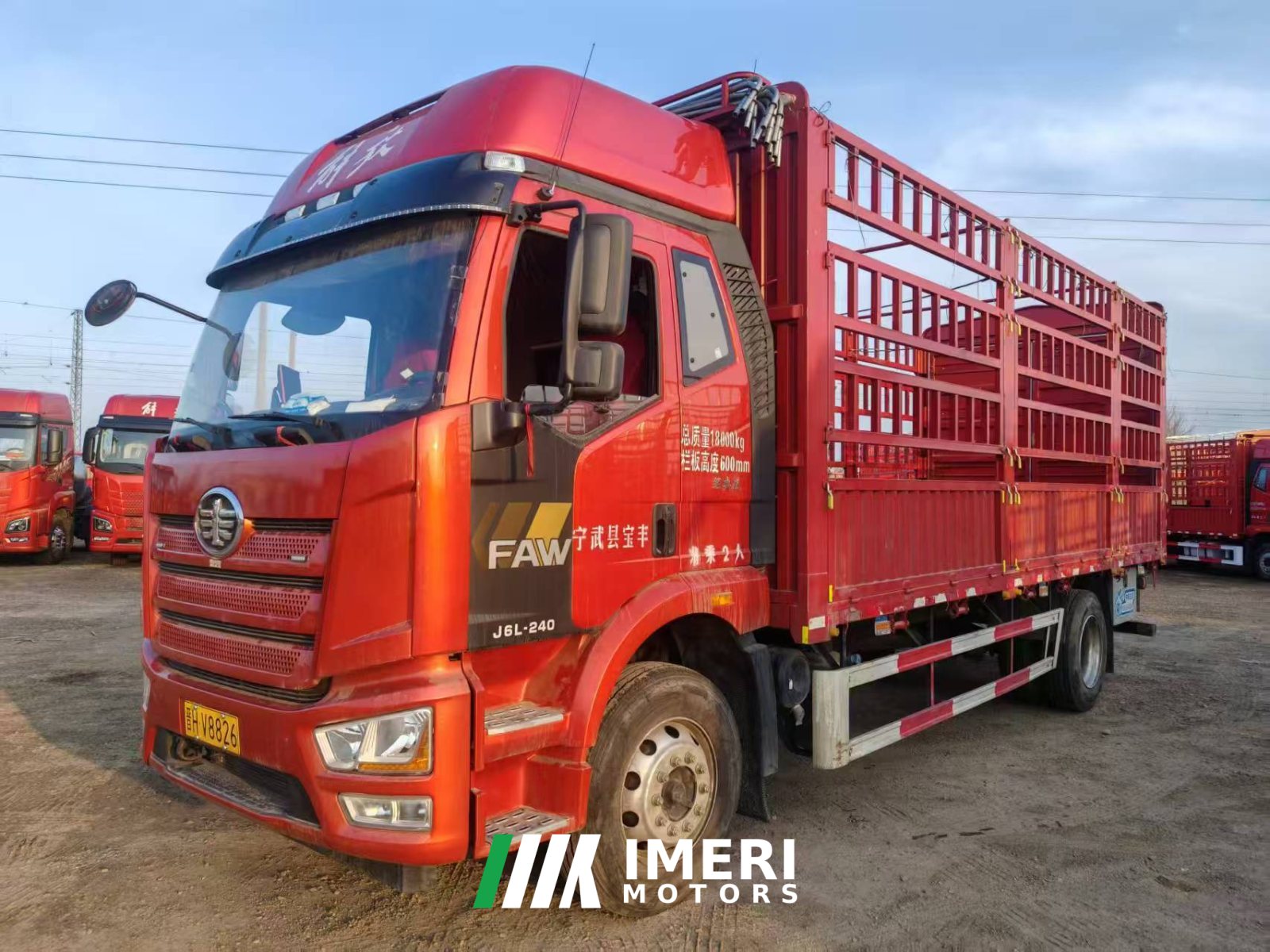 2024 FAW Jiefang J6L 240 hp 4X2 6.8 m