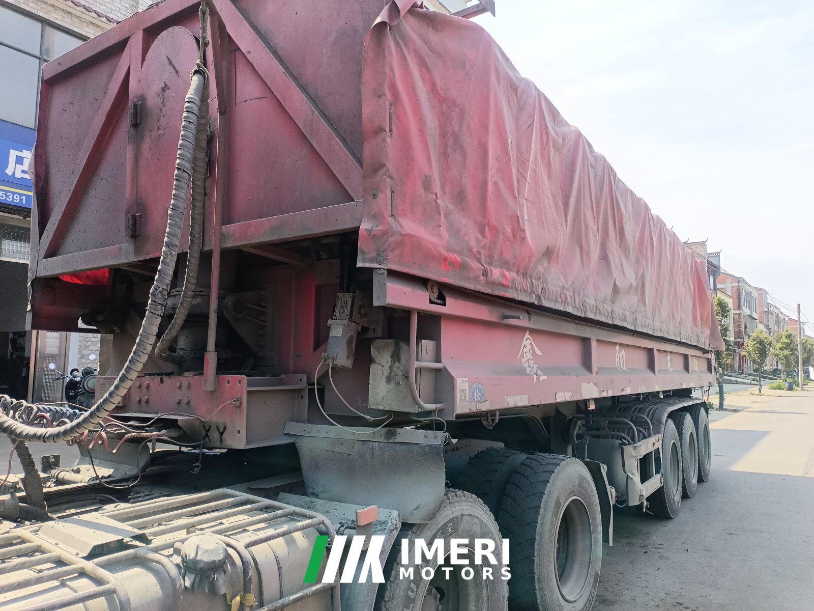 2020 9.5 m x2.55 m 3 semi-trailer