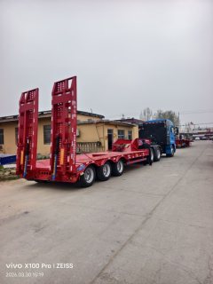 9.5 m x3 m 1 flatbed semi-trailer - фото 3