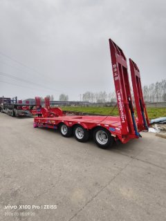 9.5 m x3 m 1 flatbed semi-trailer - фото 6