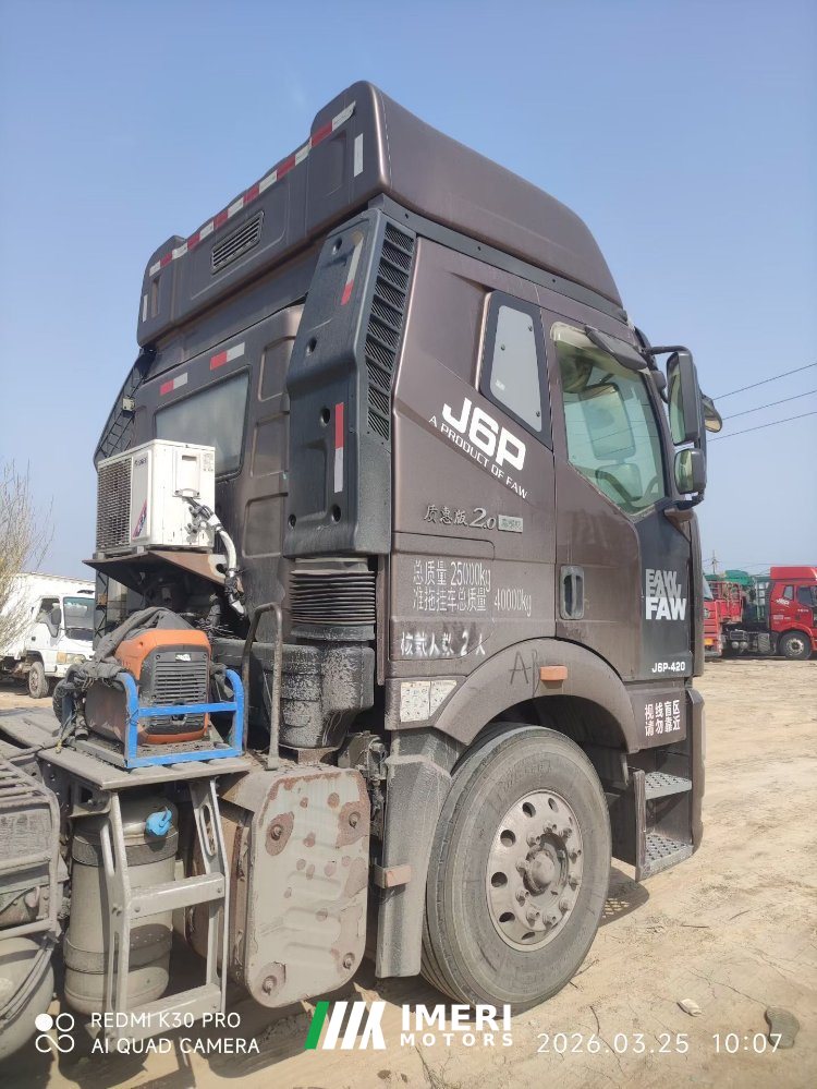 FAW Jiefang J6P 420 hp 6X4 - грузовик из Китая