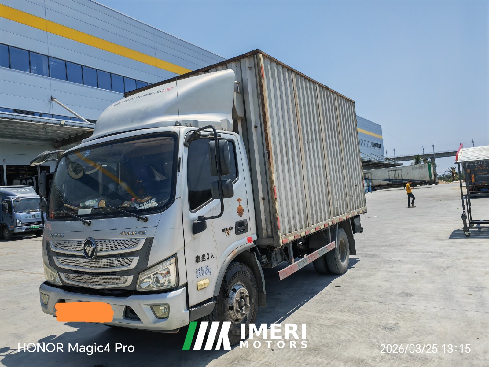 2021 Foton Aumark S3 143 hp 4X2 4.14 m