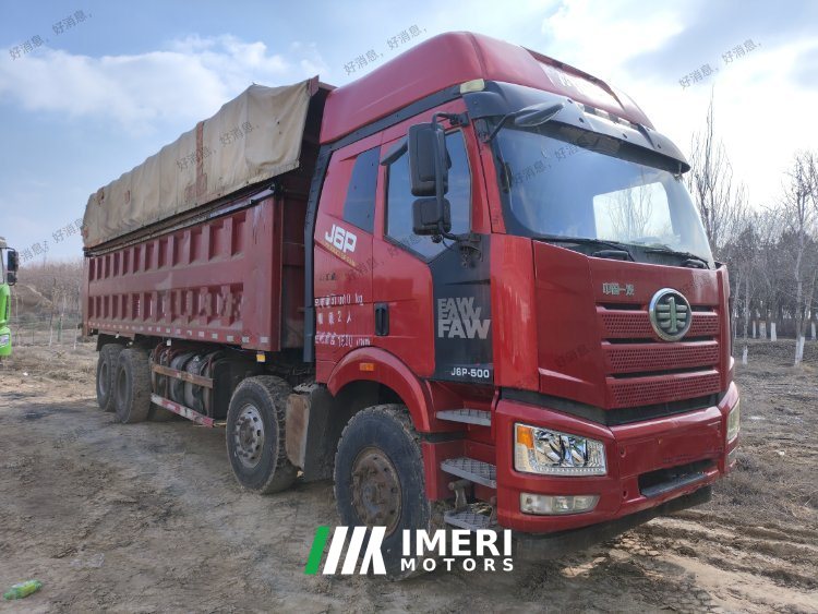 2020 FAW Jiefang J6P 500 hp 8X4 8.2 m